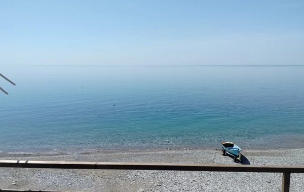 Пляж и море у комплекса «Гагрипш» в Гагре — фото 8